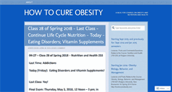 Desktop Screenshot of howtocureobesity.com